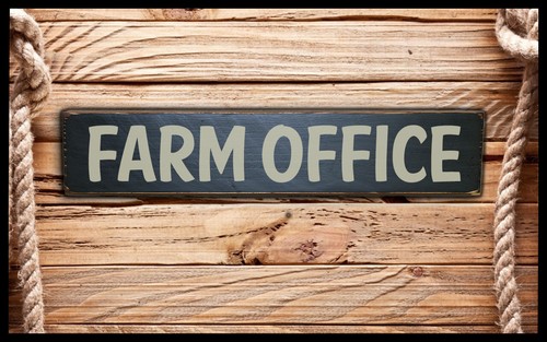 Farm office vintage - office,