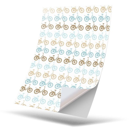 Vinyl sticker cute - x, a4