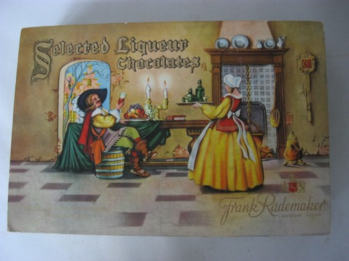 Vintage empty liqueur