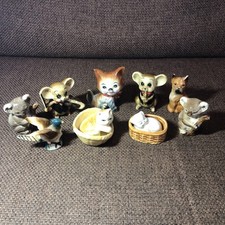 job lot Of  9 Vintage Ceramic