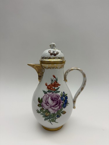 Meissen coffee pot - meissen,
