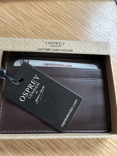 Osprey men brown leather - brown,
