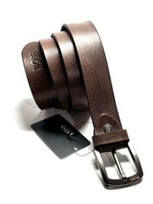 HUGO BOSS MEN BROWN LEATHER