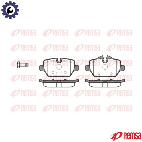 Brake pad set disc - brake,