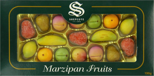 Marzipan fruits gift box - 190, g