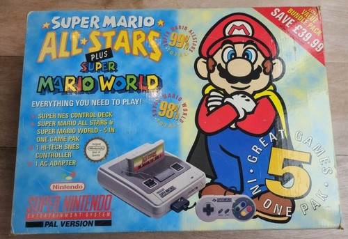Nintendo snes pal console - nintendo,