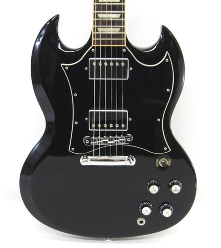 Gibson standard ebony used - ebony,