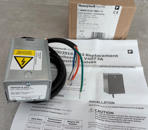Honeywell actuator power - actuator, head