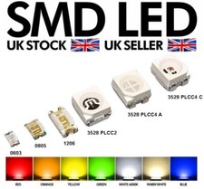 Quality SMD LED 0603 0805 1206 3528 Mini PLCC2 PLCC4 Blue Red Warm Cold White
