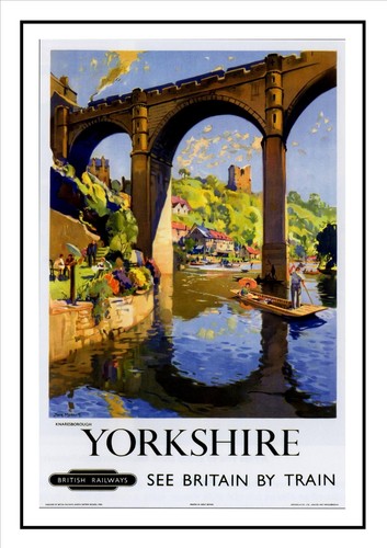 Yorkshire railway bridge - railway,