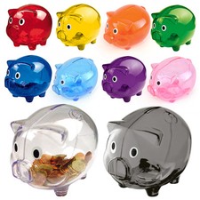Cute piggy bank - piggy, box
