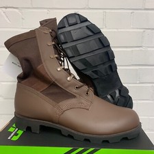WELLCO BROWN BOOTS - Sizes , WP Leather Hot Weather Jungle ,  British Army NEW