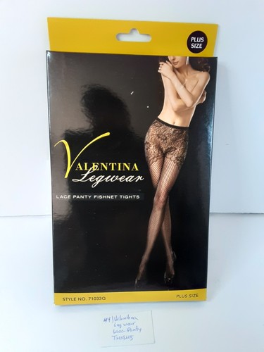 Valentina legwear lace panty - lace,