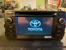 Repair Fix Sort Toyota  Auris Radio Touchscreen Cracked Screen replacement