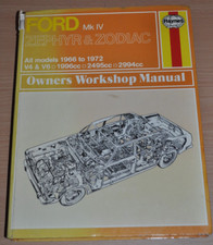 FORD Zephyr Zodiac 1966 - 1972