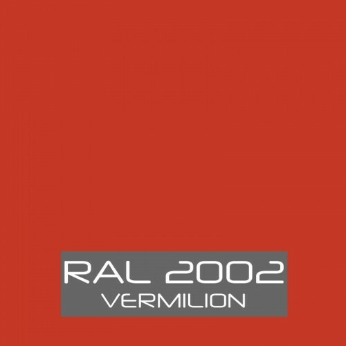 Ral 2002 vermillion - 2002, tinned