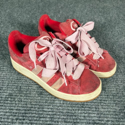 Adidas campus red - adidas, suede