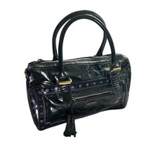 Miss Sixty y2k Black Patent Handbag