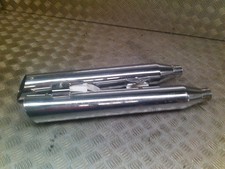 Harley Davidson 1450 Twin Cam FXWG Fatbob Exhaust Silencers 64705-08 64987-08