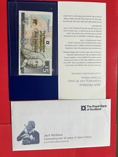 Jack Nicklaus £5 & Folder