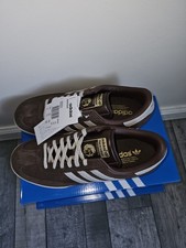 adidas Beckenbauer Brown Mens Shoes Trainers Uk Sizes 8.5  Originals