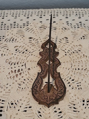 Antique ornate cast - iron, wall