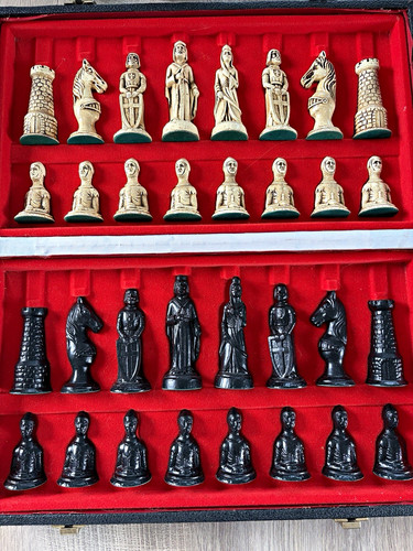 Vintage resin camelot - resin,