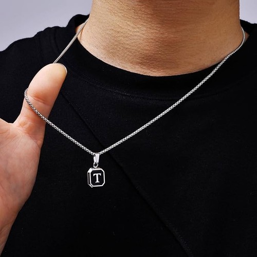 Initials necklaces for men - necklaces,