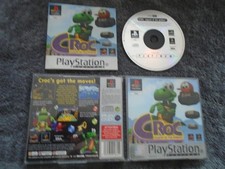 Croc platinum PS1 (COMPLETE INC MANUAL) Sony Playstation