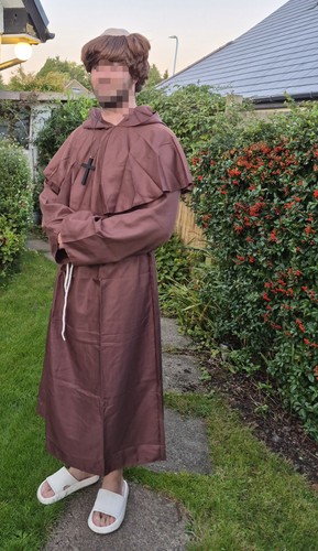 Adult halloween friar - adult,