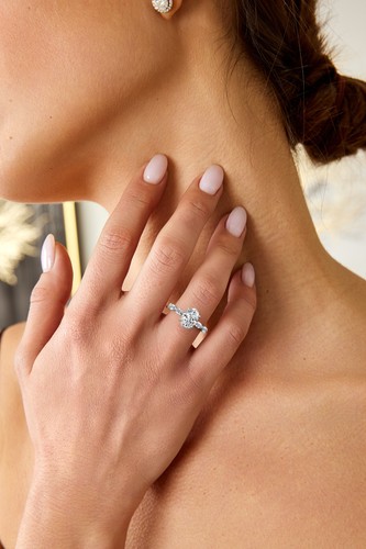 Diamond women ring igi - women,