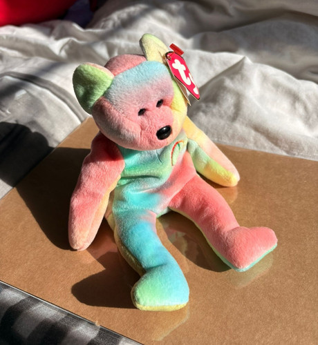 Beanie babies peace - ty, tie-dye