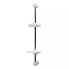 TRITON AARON WHITE 19mm Shower Riser Rail Kit Set Assembly TSKAAROWC SOAP DISH