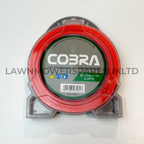 Cobra 4mm strimmer - 2.4mm, line