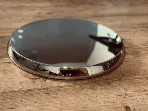 Chrome lid domes pair for - pair,