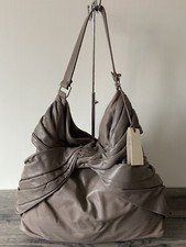 NICOLE FARHI SOFT LEATHER HOBO