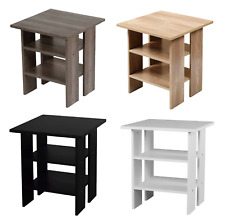 3 Tier Wooden Side End Table Nightstand Furniture Living Room Bedroom Storage