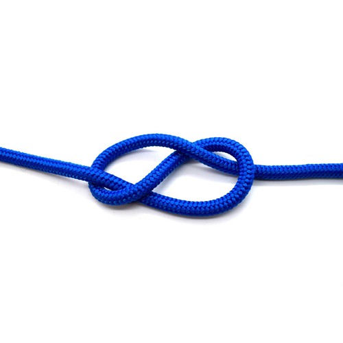 Blue poly rope line tie - rope,