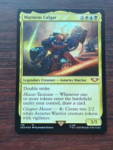 Foil marneus calgar - 1x,