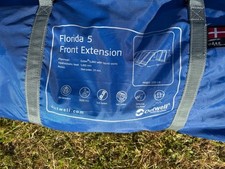 Rare To Find Outwell Florida 5 Front Extension Green Used