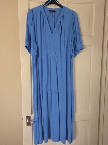 Cornflower blue tiered - blue,