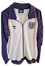 Retro Umbro England Tracksuit Top Large