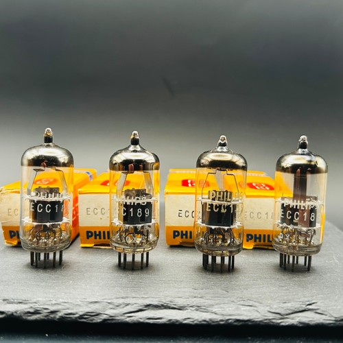 Philips ecc189 tubes - 4x, –