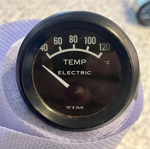 Classic car tim temp gauge - classic,