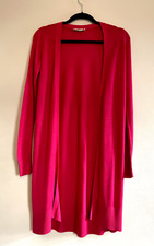 ✨ OASIS XS 6/8 Cerise Pink Long Waterfall Cardigan Jumper Top Sweater ✨