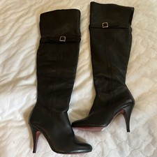 Memma Leather Thigh high Boots