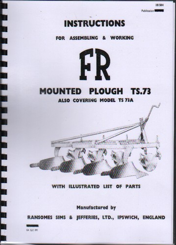 Ransomes mounted - "ts.73",