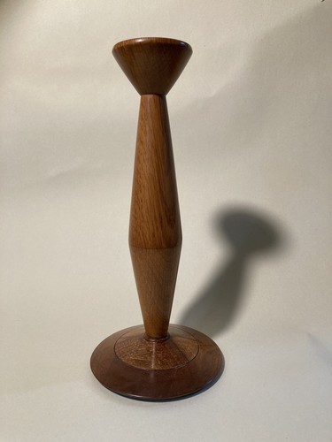 Vintage modernist candlestick - vintage,