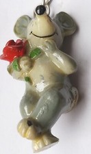 Vintage old Retro Keyring Key