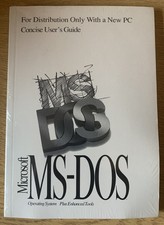 MS-Dos 6.22 Sealed OEM Concise